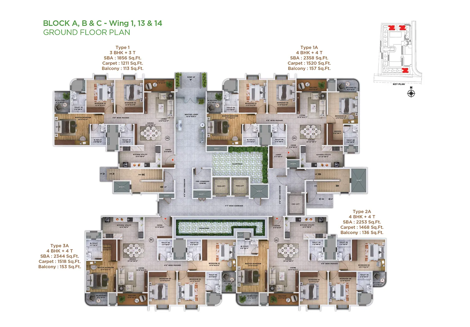 Sattva Vasanta Skye Floor Plan