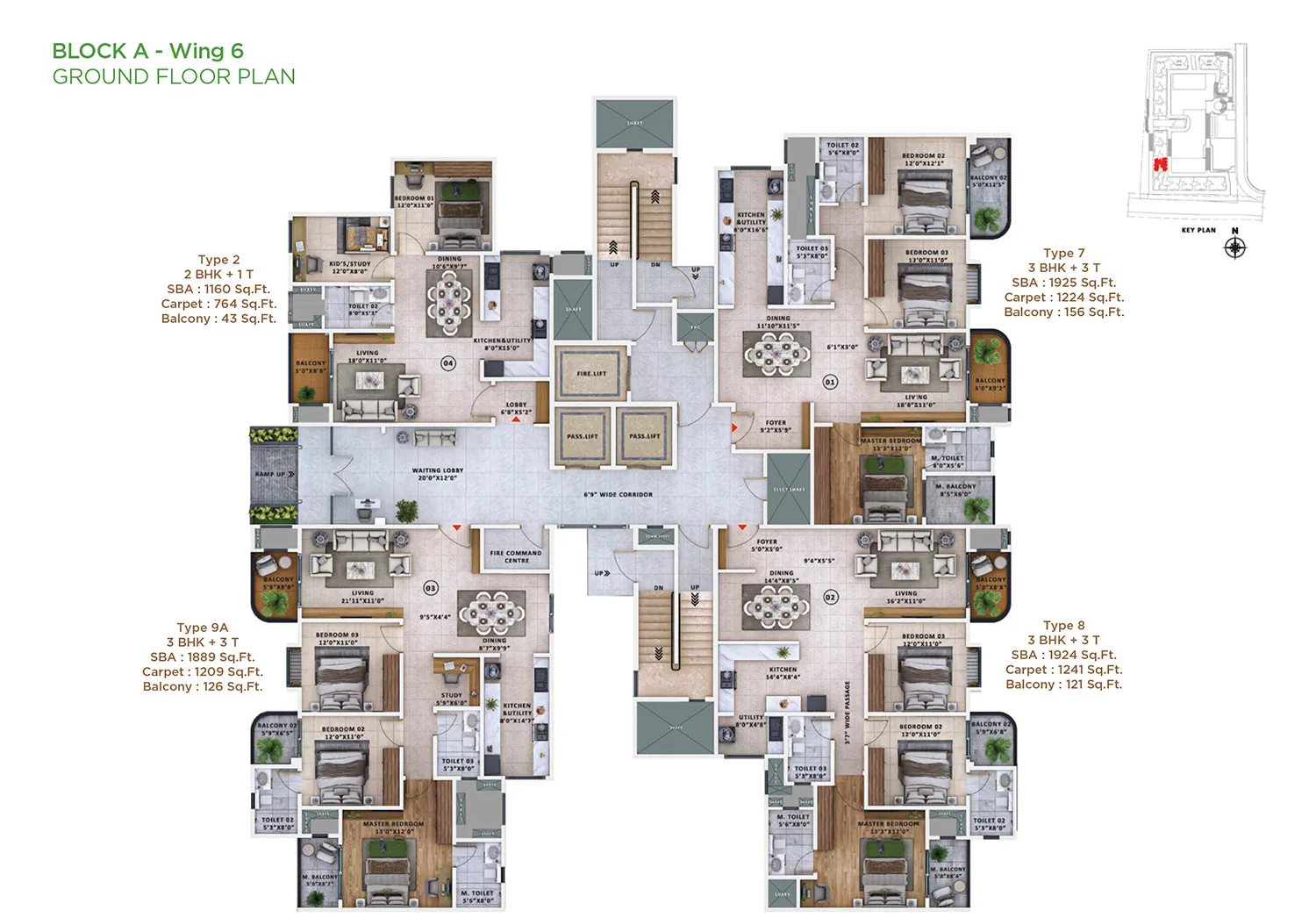 Sattva Vasanta Skye Floor Plan