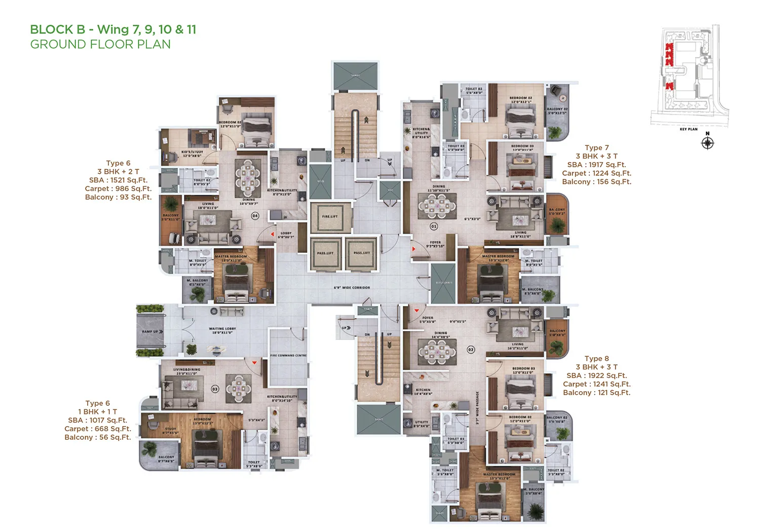 Sattva Vasanta Skye Floor Plan