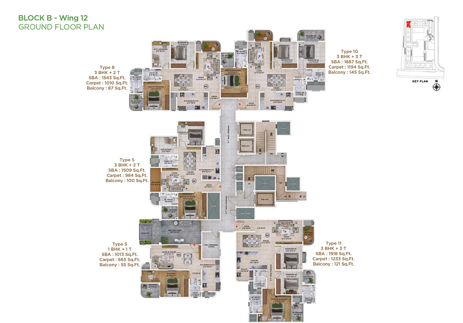 Sattva Vasanta Skye Floor Plan